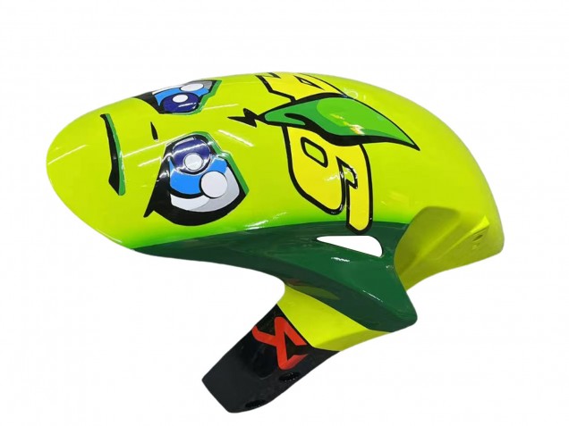Comprar Carenados Moto Honda CBR1000RR 2006-2007 - Azul Fluorescent Verde Negro Brillante Tiburón 46
