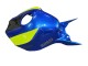 Comprar Carenados Moto Honda CBR1000RR 2006-2007 - Azul Fluorescent Verde Negro Brillante Tiburón 46