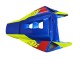Comprar Carenados Moto Honda CBR1000RR 2006-2007 - Azul Fluorescent Verde Negro Brillante Tiburón 46