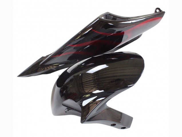 Comprar Carenado Moto Honda CBR1000RR 2006-2007 - Negro Brillante Rojo Llama