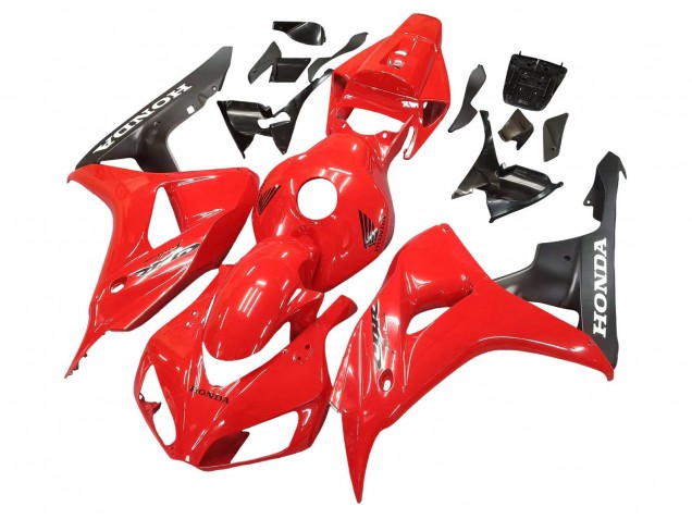 Comprar Carenados Moto Honda CBR1000RR 2006-2007 - Rojo Negro Mate
