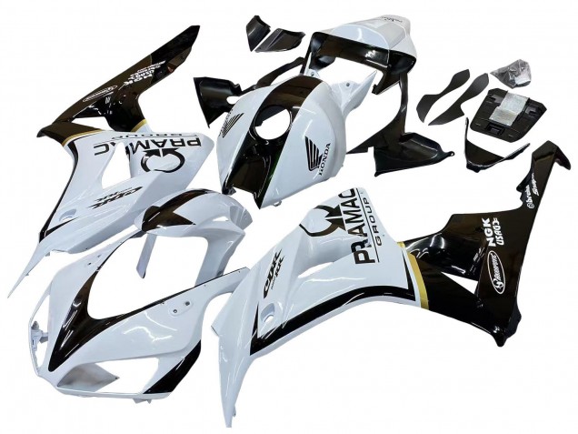 Comprar Carenados Moto Honda CBR1000RR 2006-2007 - Blanco Negro Brillante Pramac