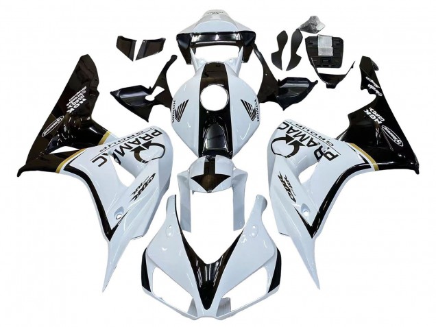 Comprar Carenados Moto Honda CBR1000RR 2006-2007 - Blanco Negro Brillante Pramac