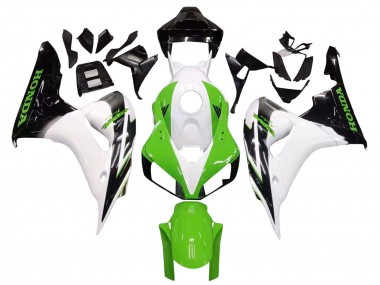 Comprar Carenado Moto Honda CBR1000RR 2006-2007 - Blanco Verde Negro Brillante