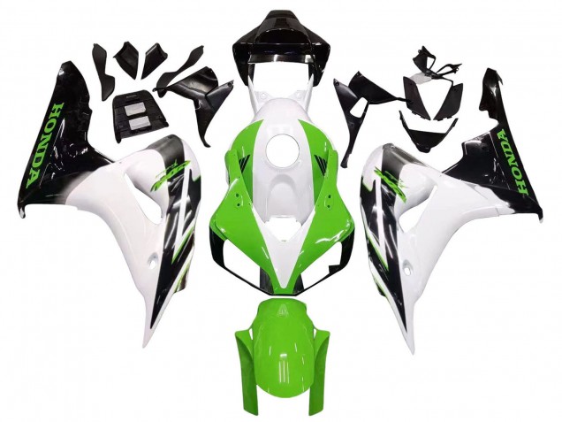 Comprar Carenado Moto Honda CBR1000RR 2006-2007 - Blanco Verde Negro Brillante