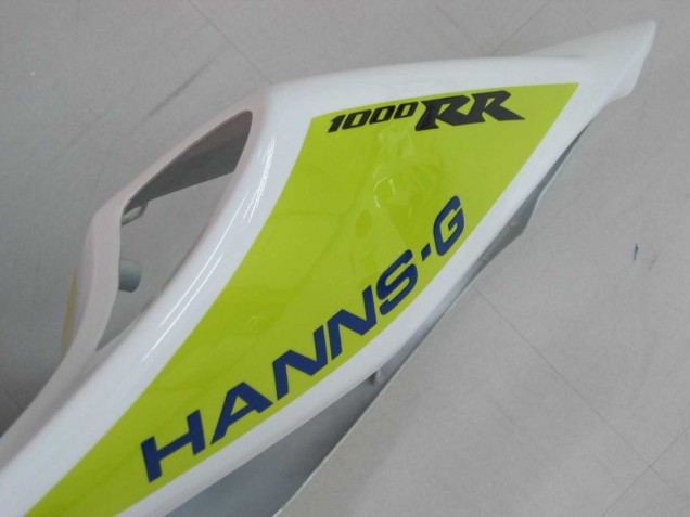 Comprar Carenados Moto Honda CBR1000RR 2006-2007 - Blanco Verde Negro Brillante Hannspree 52
