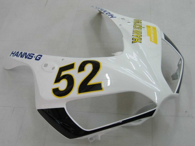 Comprar Carenados Moto Honda CBR1000RR 2006-2007 - Blanco Verde Negro Brillante Hannspree 52