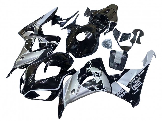 Comprar Carenados Moto Honda CBR1000RR 2006-2007 - Plata Negro Brillante Rojo Bull