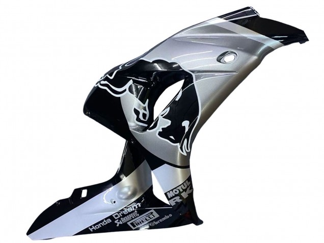 Comprar Carenados Moto Honda CBR1000RR 2006-2007 - Plata Negro Brillante Rojo Bull