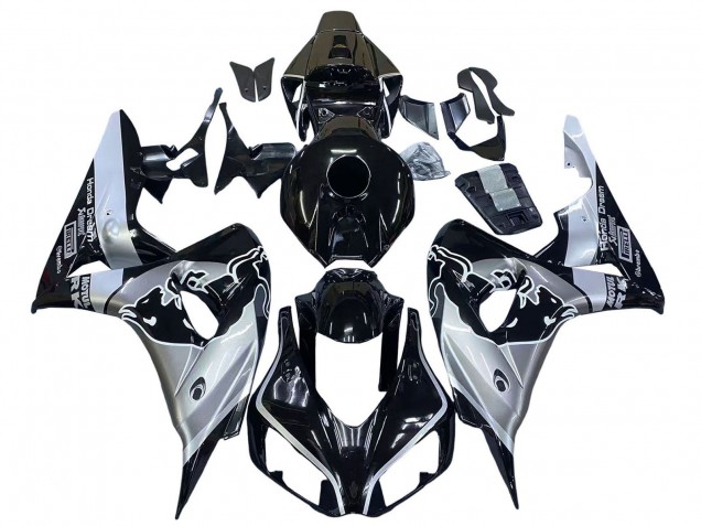 Comprar Carenados Moto Honda CBR1000RR 2006-2007 - Plata Negro Brillante Rojo Bull