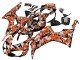 Comprar Carenados Moto Honda CBR1000RR 2006-2007 - Negro Naranja Plata Camouflage