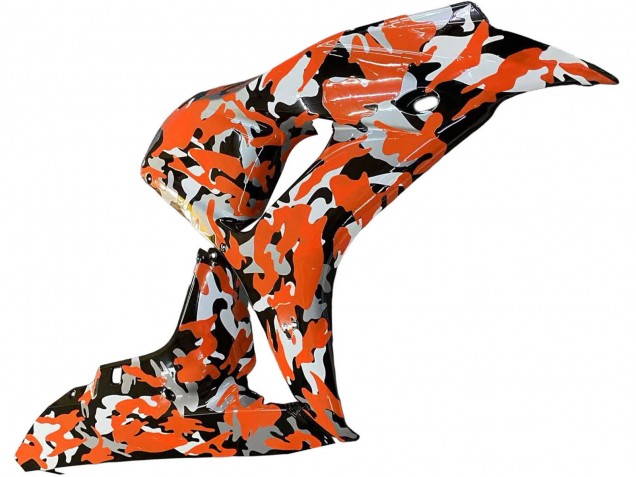 Comprar Carenados Moto Honda CBR1000RR 2006-2007 - Negro Naranja Plata Camouflage
