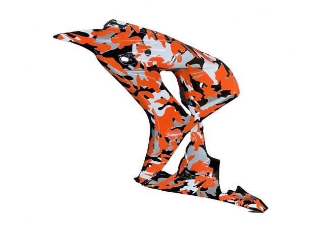 Comprar Carenados Moto Honda CBR1000RR 2006-2007 - Negro Naranja Plata Camouflage