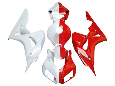Comprar Carenados Moto Honda CBR1000RR 2006-2007 - Blanco Rojo Dividir