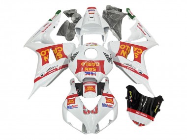 Comprar Carenados Moto Honda CBR1000RR 2006-2007 - Blanco Rojo San Carlo