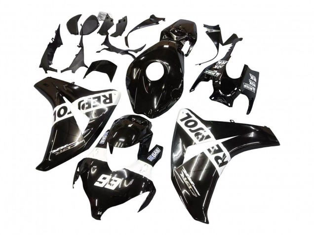 Comprar Carenados Moto Honda CBR1000RR 2008-2011 - Negro Brillante Blanco Repsol 93