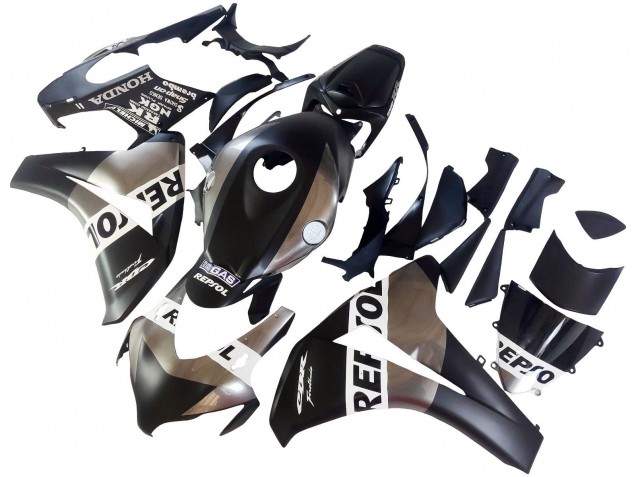 Comprar Carenados Moto Honda CBR1000RR 2008-2011 - Plata Negro Mate Repsol