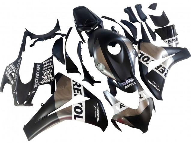 Comprar Carenados Moto Honda CBR1000RR 2008-2011 - Plata Negro Mate Repsol