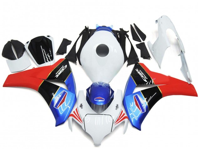 Comprar Carenados Moto Honda CBR1000RR 2008-2011 - Blanco Azul Rojo Negro Brillante