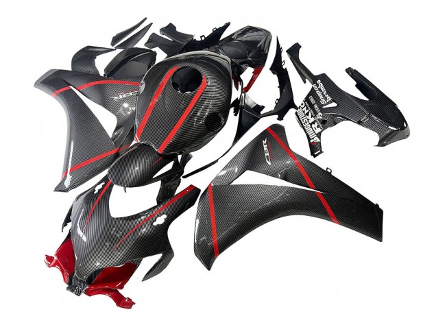 Comprar Carenados Moto Honda CBR1000RR 2008-2011 - Negro FibraCarbono Rojo