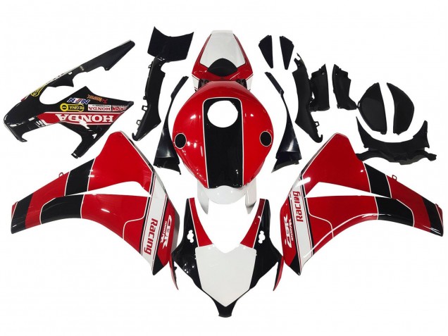Comprar Carenados Moto Honda CBR1000RR 2008-2011 - Rojo Blanco Negro Brillante Carrera