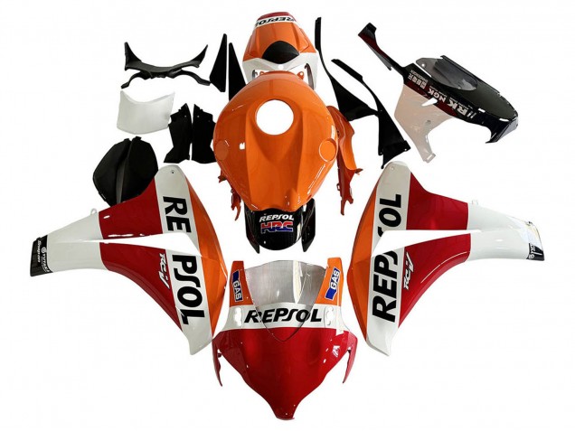 Comprar Carenado Moto Honda CBR1000RR 2008-2011 - Naranja Blanco Rojo Negro Brillante Repsol HRC