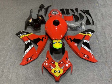 Comprar Carenados Moto Honda CBR1000RR 2008-2011 - Rojo Amarillo Negro Brillante Tiburón