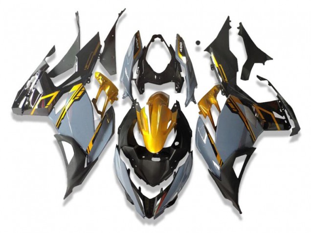 Comprar Carenados Moto Kawasaki EX400 2018-2024 - Oro Nardo Gris Negro