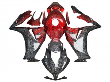 Comprar Carenados Moto Honda CBR1000RR 2012-2016 - Rojo Negro Falsificado FibraCarbono