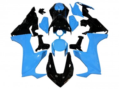 Comprar Carenados Moto Honda CBR1000RR 2017-2023 - Azul Negro Brillante
