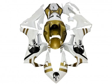 Comprar Carenados Moto Honda CBR1000RR 2017-2023 - Blanco Oro Oscuro