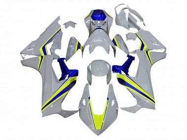 Comprar Carenados Moto Honda CBR1000RR 2017-2023 - Blanco Amarillo Azul