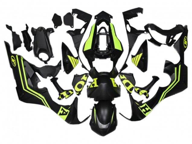 Comprar Carenados Moto Honda CBR1000RR 2017-2024 - Negro Mate Amarillo