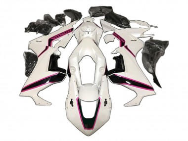 Comprar Carenado Moto Honda CBR1000RR 2017-2023 - Blanco Rosa Negro Brillante