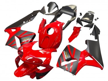 Comprar Carenados Moto Honda CBR600RR 2003-2004 - Rojo Negro Mate Carrera