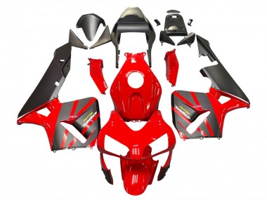 Comprar Carenados Moto Honda CBR600RR 2003-2004 - Rojo Negro Mate Carrera