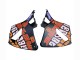 Comprar Carenados Moto Honda CBR600RR 2003-2004 - Negro Mate Naranja Repsol Rossi 46
