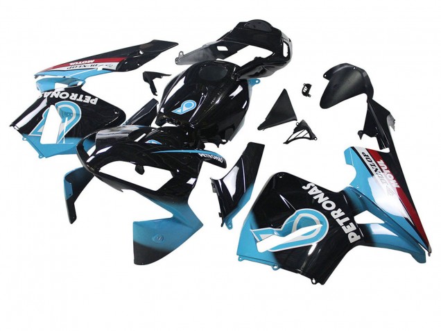 Comprar Carenados Moto Honda CBR600RR 2003-2004 - Azul Claro Rojo Negro Brillante Dunlop