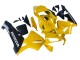 Comprar Carenados Moto Honda CBR600RR 2003-2004 - Amarillo Negro Brillante