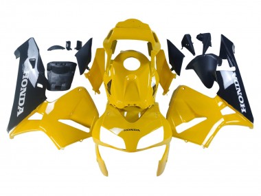 Comprar Carenados Moto Honda CBR600RR 2003-2004 - Amarillo Negro Brillante