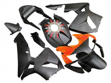Comprar Carenados Moto Honda CBR600RR 2003-2004 - Negro Mate Naranja