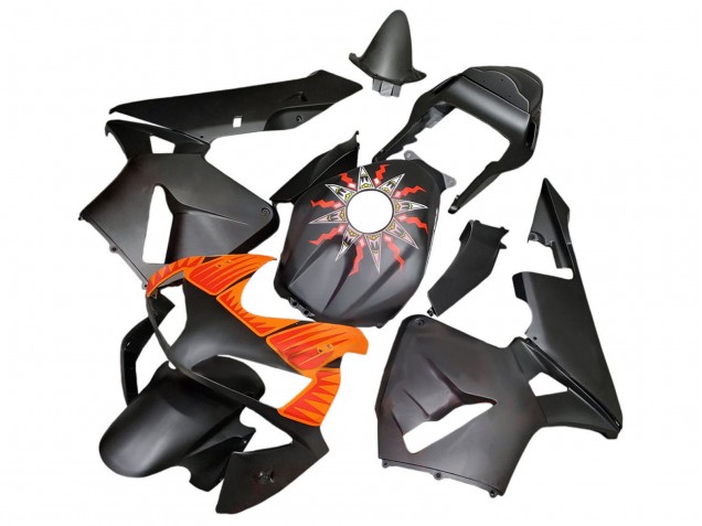 Comprar Carenados Moto Honda CBR600RR 2003-2004 - Negro Mate Naranja