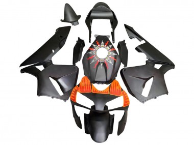 Comprar Carenados Moto Honda CBR600RR 2003-2004 - Negro Mate Naranja
