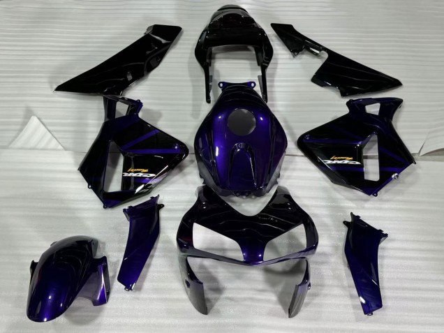 Comprar Carenados Moto Honda CBR600RR 2003-2004 - Azul Oscuro Negro Brillante