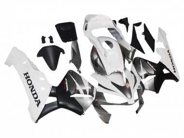 Comprar Carenados Moto Honda CBR600RR 2003-2004 - Blanco Negro Mate Carrera