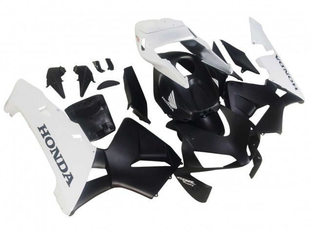 Comprar Carenados Moto Honda CBR600RR 2003-2004 - Blanco Negro Mate