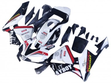 Comprar Carenados Moto Honda CBR600RR 2003-2004 - Blanco Rojo Negro Brillante DENSO Rimont