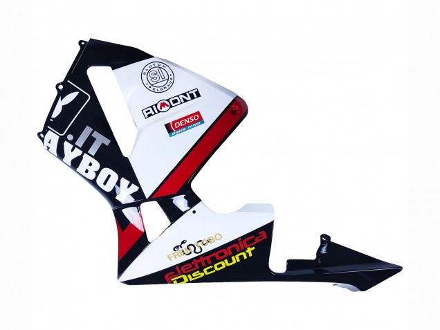 Comprar Carenados Moto Honda CBR600RR 2003-2004 - Blanco Rojo Negro Brillante DENSO Rimont