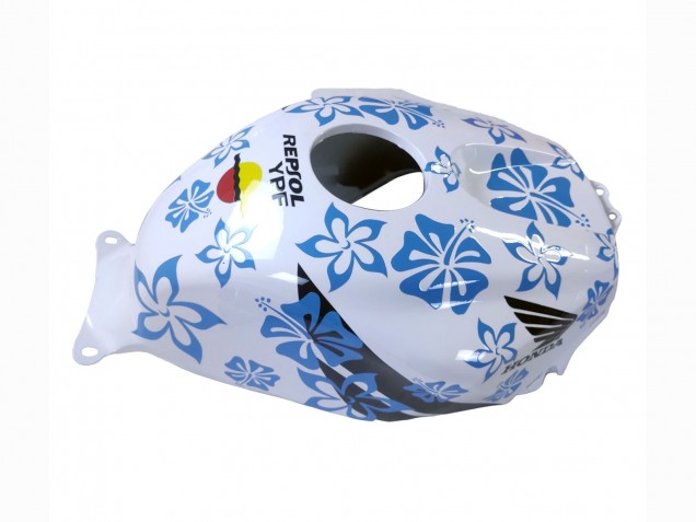 Comprar Carenados Moto Honda CBR600RR 2003-2004 - Blanco Azul Rojo Nastro Azzurro 46