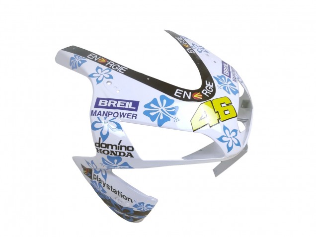 Comprar Carenados Moto Honda CBR600RR 2003-2004 - Blanco Azul Rojo Nastro Azzurro 46